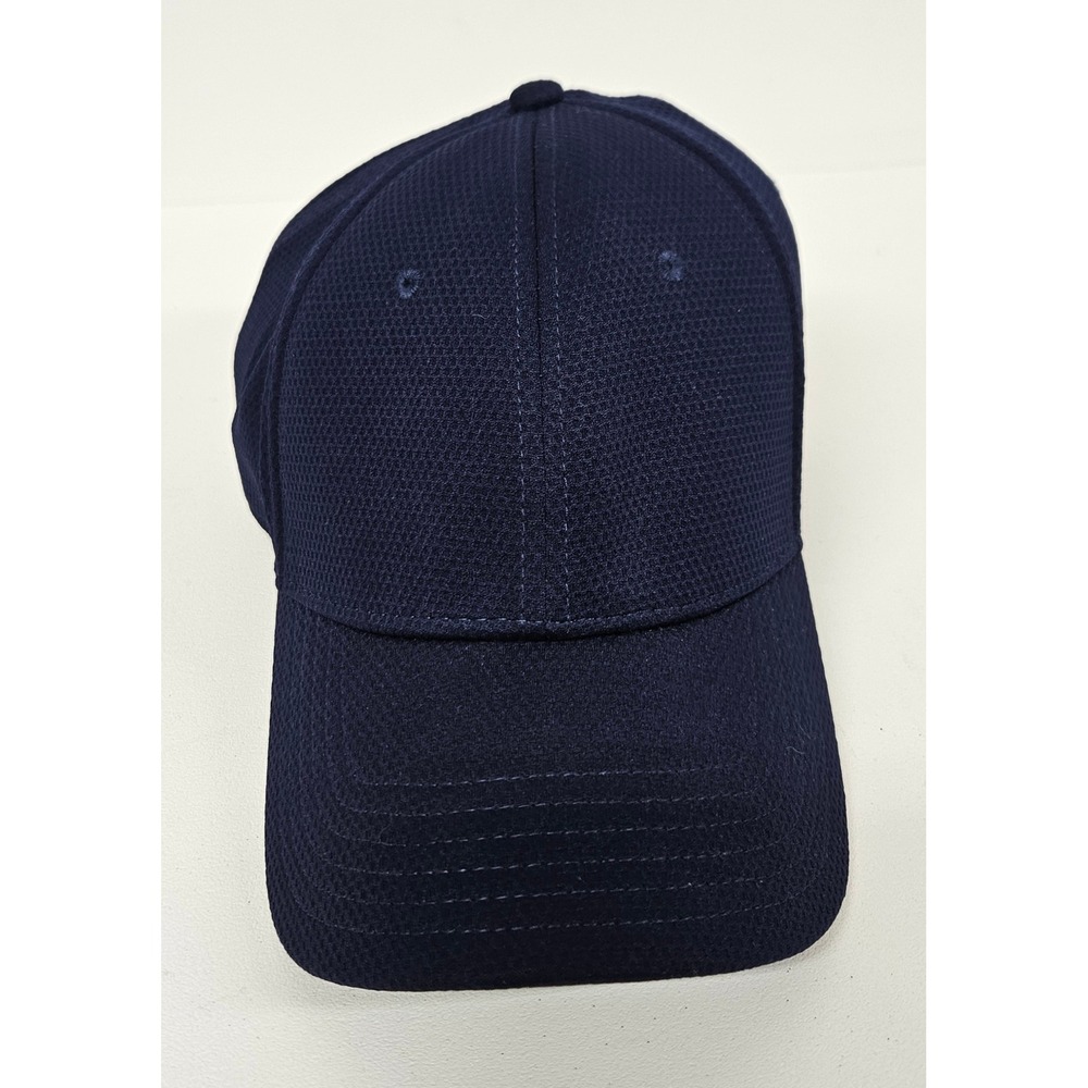 Under Armour Navy Blue Mesh Athletic Baseball Cap Hat LG/XL